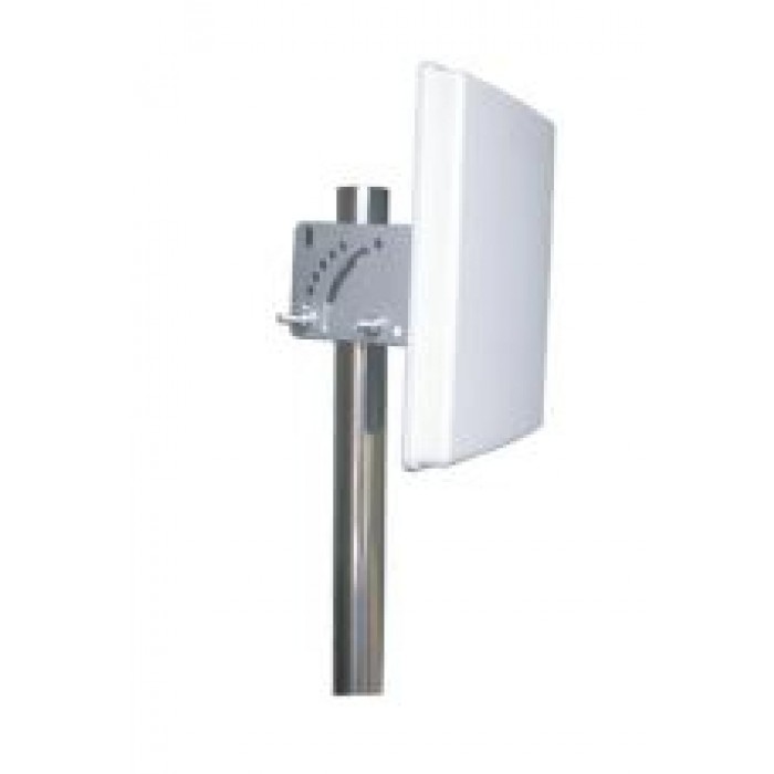524WiFi WiFi6 2400-2500 / 4900-7125 MHz 2×2 MIMO Directional Dual Band Panel Antenna 10 - 13 dBi, 2×N Female connector, mounting kit, 524WiFi-TPC-2472-13D
