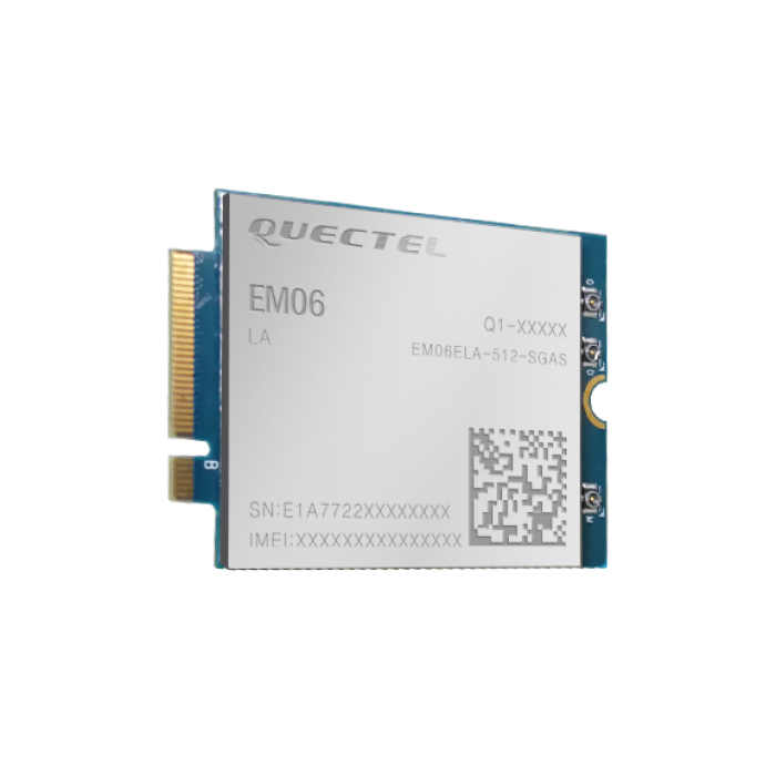 EM06-E EM06ELA-512-SGAD Quectel LTE-A M.2 - optimized 3GPP Rel. 11 LTE 2xCA Cat 6 Module , 5G+ ready, version Europe