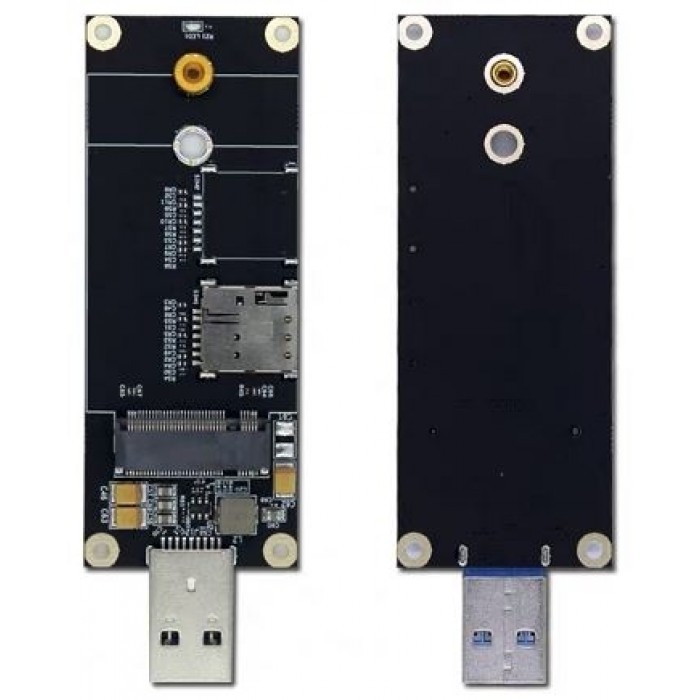 Wodaplug M.2 (NGFF ) to USB 3.0 Computer Adapter with SIM Card Slot for LTE 5G Modules