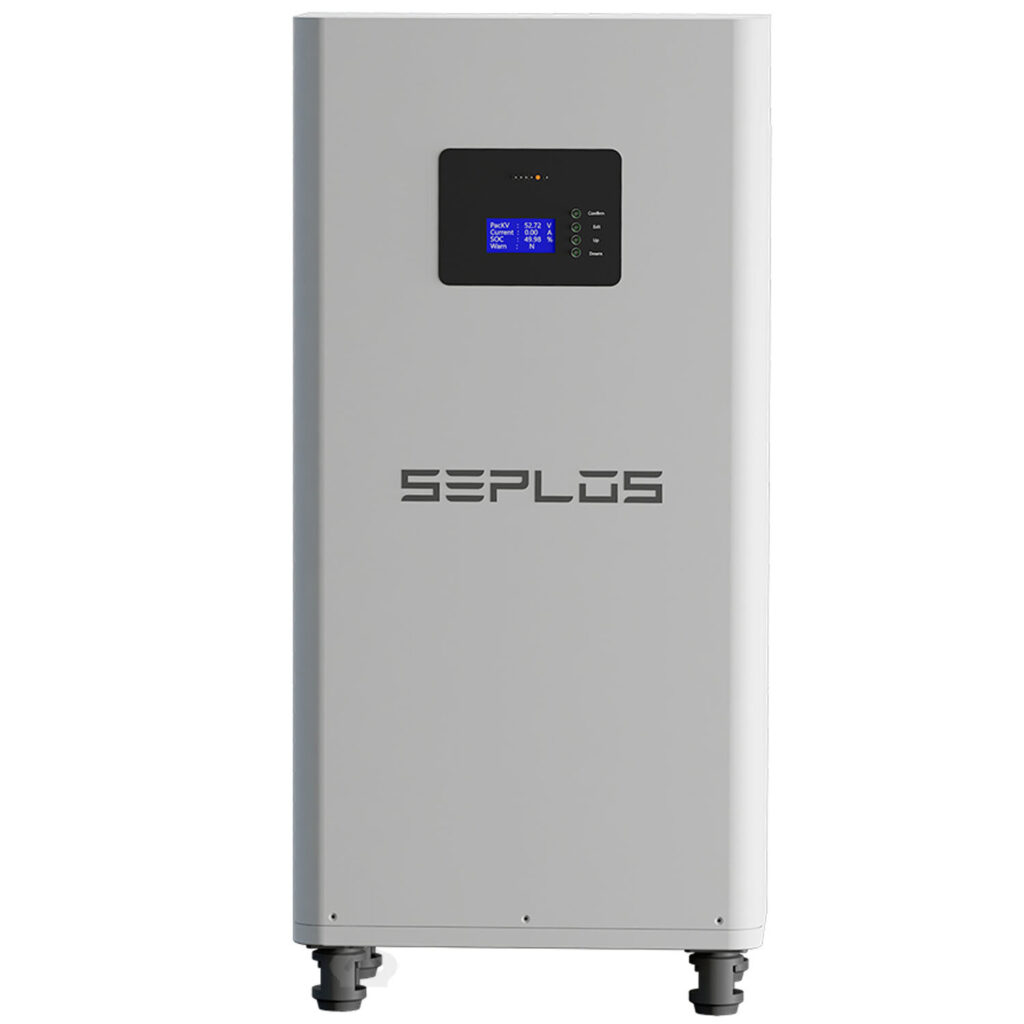 SEPLOS MASON-314L 51.2 V 314 Ah 16 kWh LiFePO4 battery front view