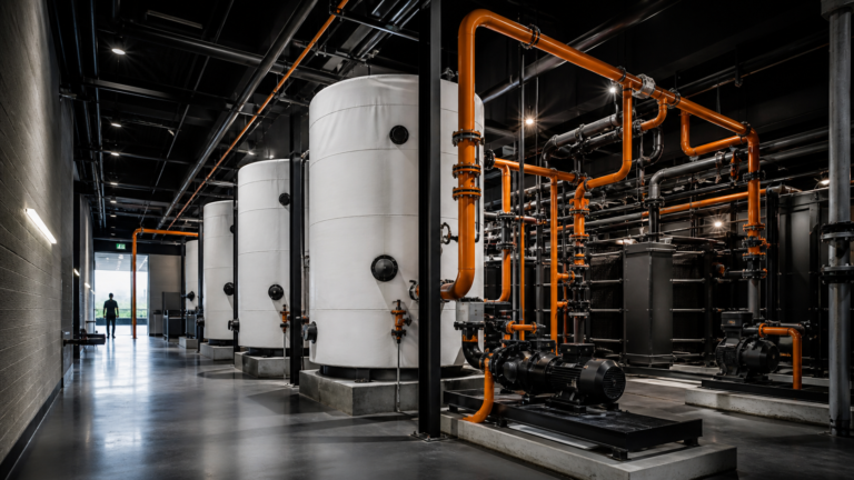 Thermal storage can cut heating costs while batteries power electrical equipment
