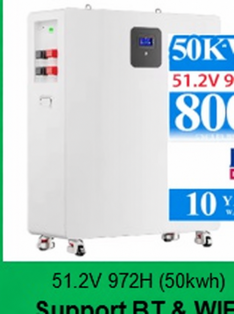 AVEPOWER LiFePO4-Batteriespeicher 49,77 kWh 972 Ah