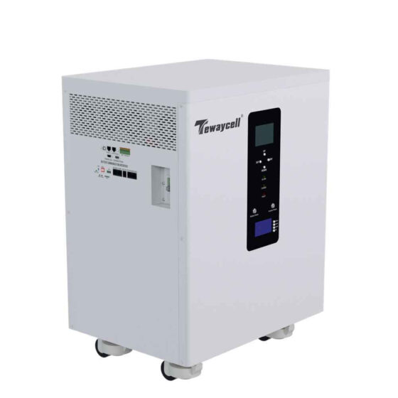Tewaycell 32.15 kWh all-in-one battery system with integrated inverter and front controls