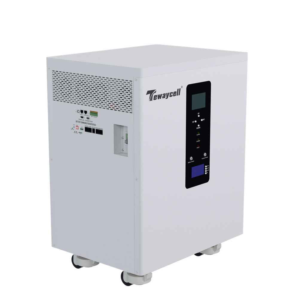 Tewaycell All-in-One bateriový systém 32,15 kWh s integrovaným střídačem a čelním ovládáním